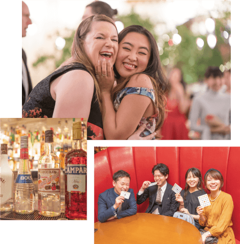 職場の仲間や友人を