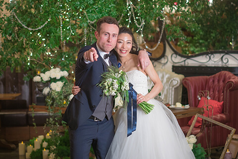 海外風 ホームウェディング